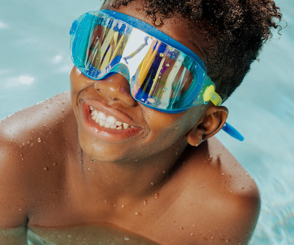 Hologram Swim Goggles – Polar Stream, fits ages 8 years to adult