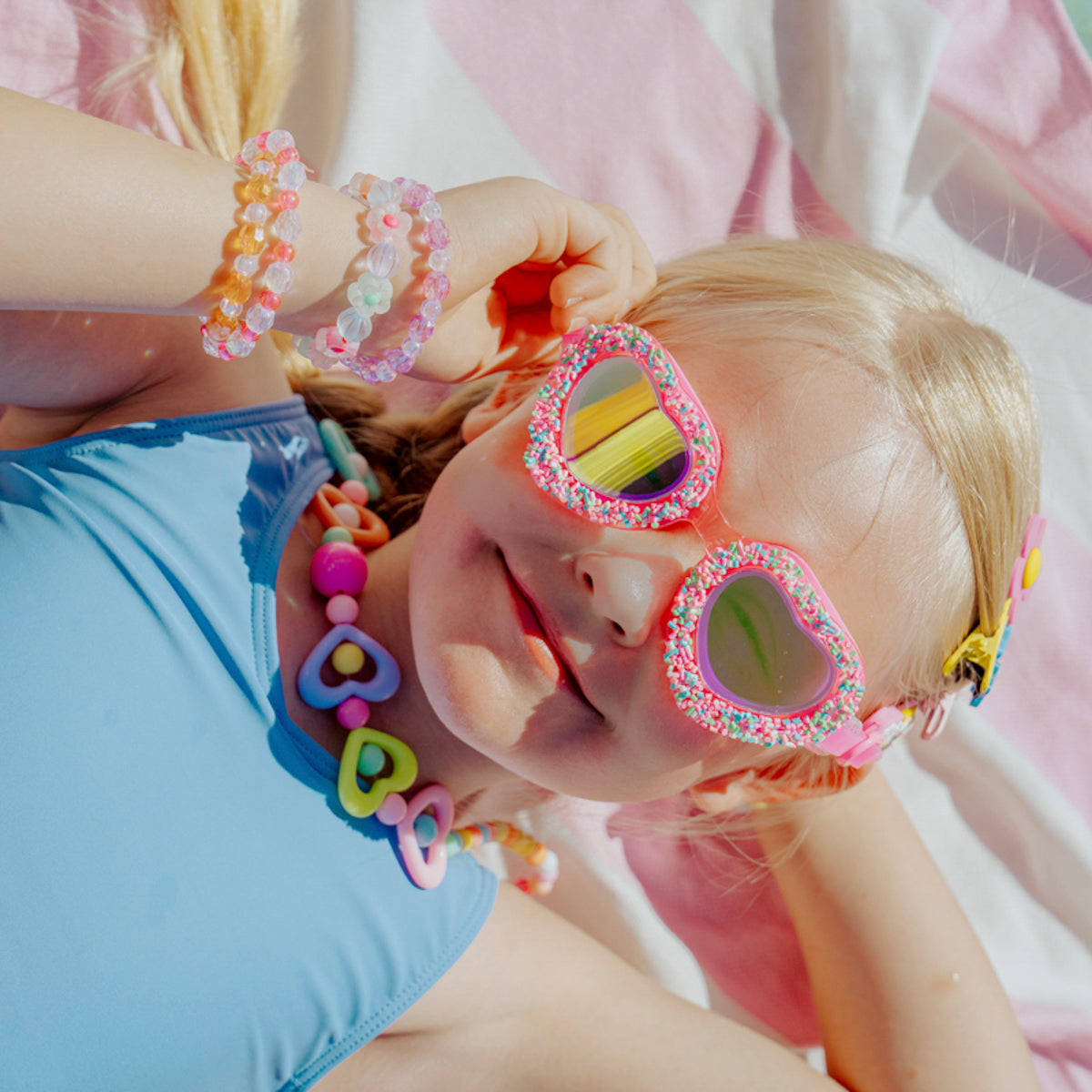 Bling2o Sprinkle Heart Swim Goggles