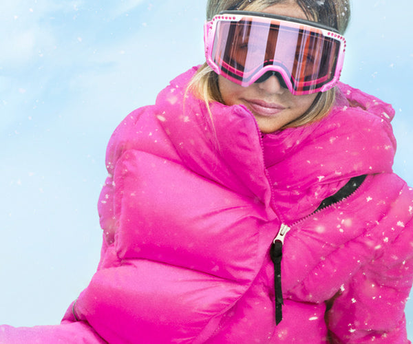 Pink Lustrous Frost Kids' Ski Goggles