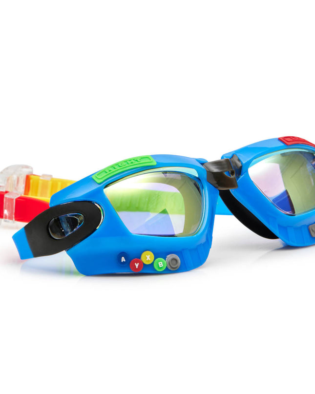 Console Cobalt Gamer Kids' Swim Goggles