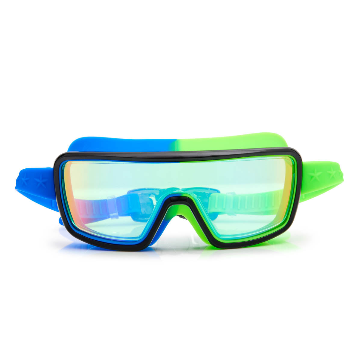 synthebrew goggles Cyborg Cyan Prismatic Kids' Swim Goggles