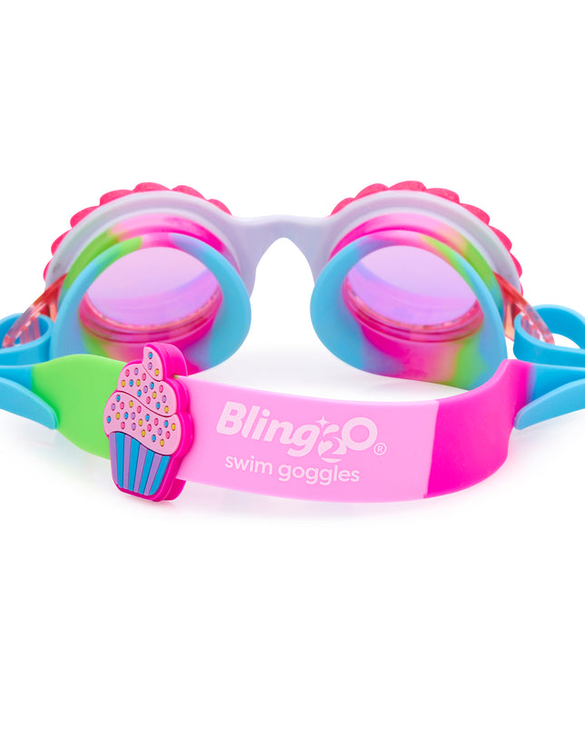 Pink Sugar Bake Off Kids' Swim Goggles