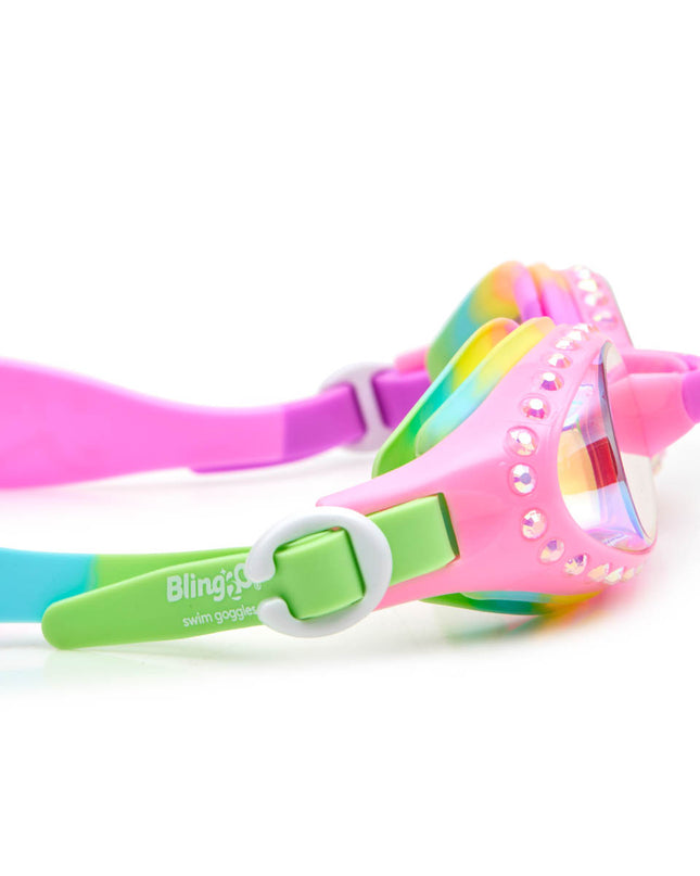 Bubble Bath Pink Bandana Kids' Swim Goggles