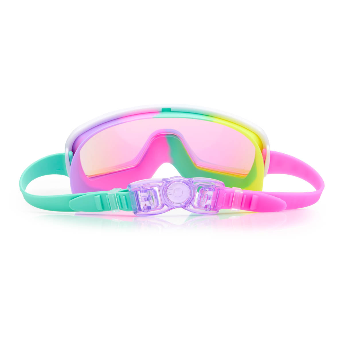 Pseudo Swirl Chromatic Kids' Swim Goggles