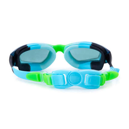Blue Salt Water Taffy Kids' Swim Goggles