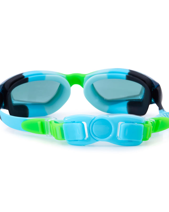 Blue Salt Water Taffy Kids' Swim Goggles