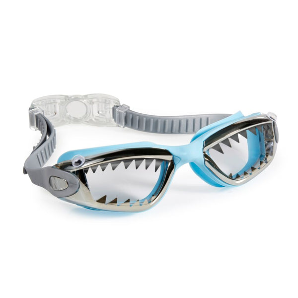 Baby Blue Tip Jaws Kids' Swim Goggles – Bling2o - Main Image