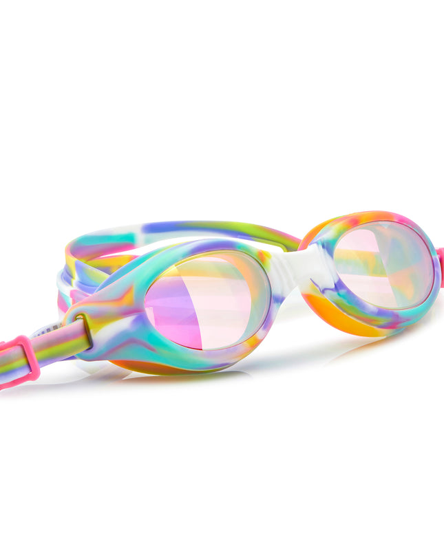 Neapolitan Swirl Taffy Girl Kids' Swim Goggles