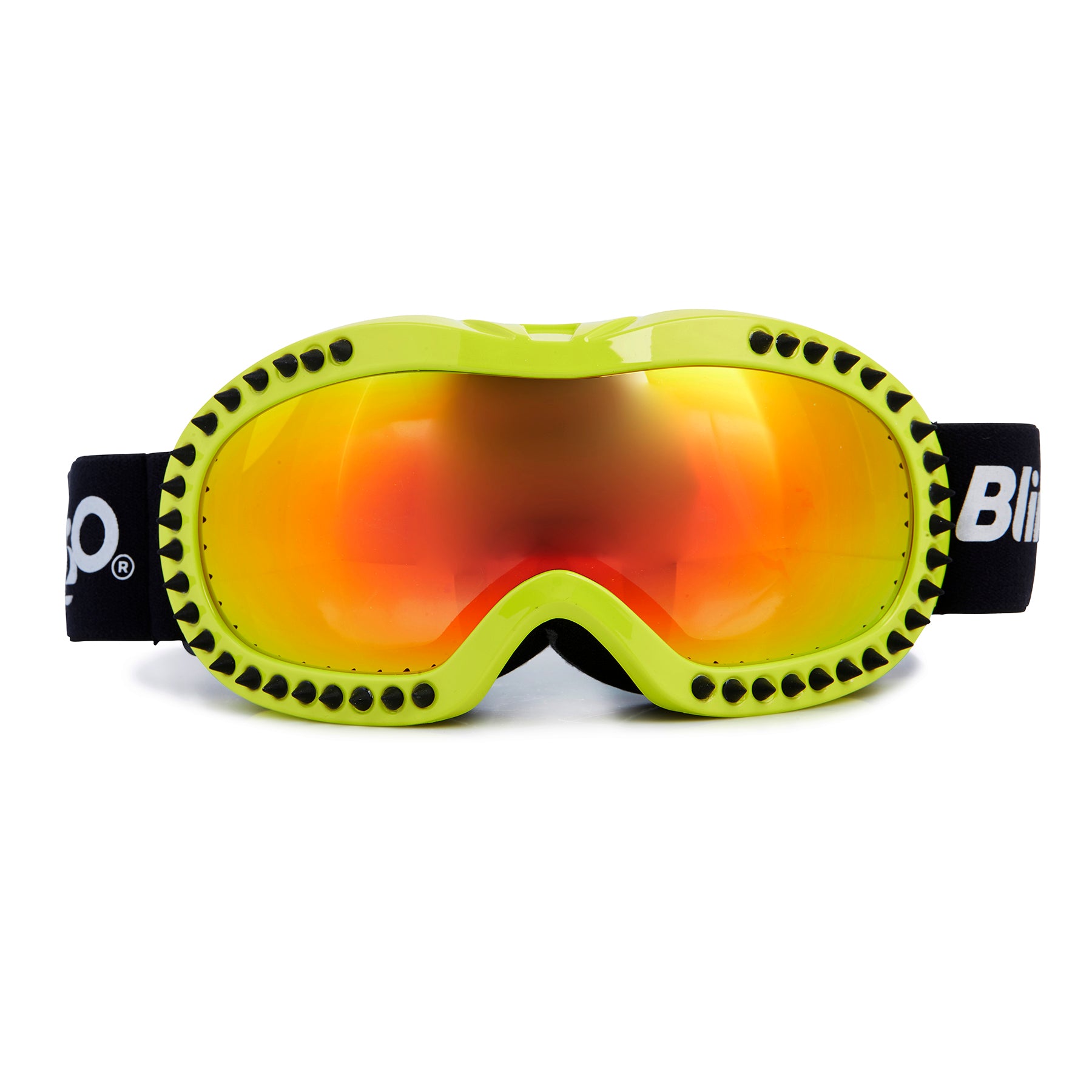 ICE BOARDING GOGGLES イエロー/ブラック　グッドマン Icicle in Lime Kids' Ski Goggles – Bling2o