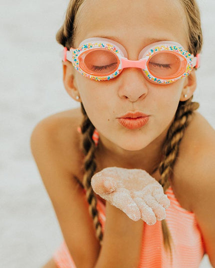 Angel Cake Pink Cake Pop Kids' Goggles