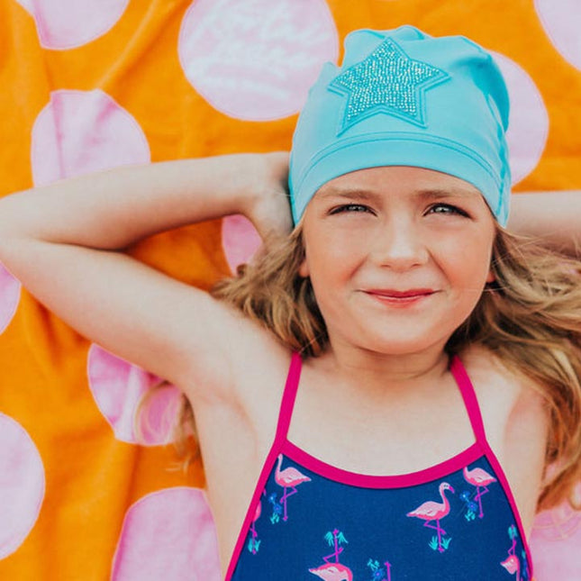 Lagoon Star Kids' Swim Cap
