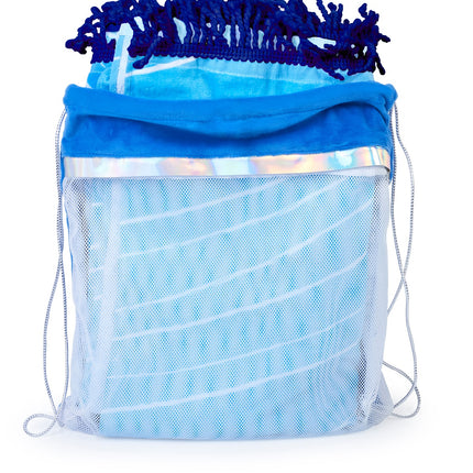 Blue Currents Kids' Beach Towel – "It's Always Time for an Adventure"