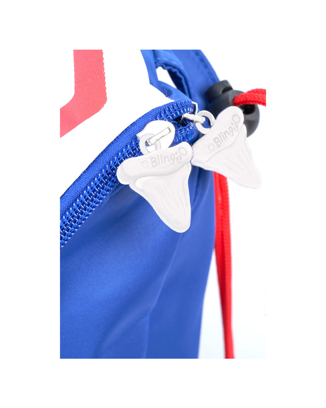 Shark Fin Blue Backpack